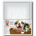 Rectangle Pocket Pals Magnetic Card Holder - Process Color (4"x4 3/4")